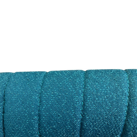 KIT GARNITURES BANQUETTES AZAM AVANT + ARRIERE TISSU VERT DIAMANTE