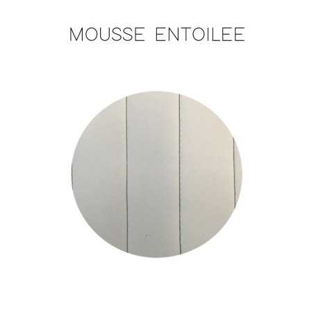 KIT GARNITURES BANQUETTES AZAM AVANT + ARRIERE TISSU BLEU DIAMANTE