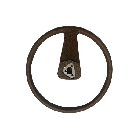 VOLANT MONOBRANCHE MARRON POUR 2CV6 CHARLESTON - DYANE 6