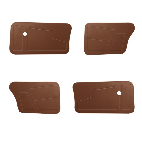 KIT DE 4 PANNEAUX DE PORTE MARRON AMI8