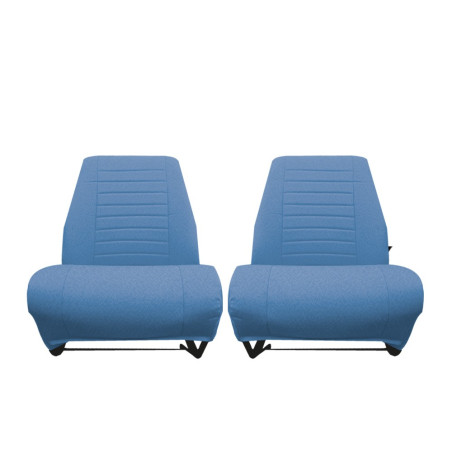 GARNITURES AMI8 BERLINE ET BREAK 2EME GENERATI 2 SIEGES AVT. TISSU BLEU DIAMANTE