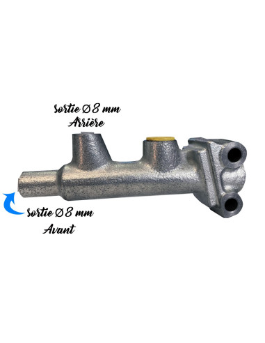 MAITRE CYLINDRE 72/75 08 SIMPLE CIRCUIT AVEC 2...