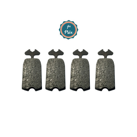 Plaquettes de freins x4 1ER PRIX mehari mehari 4x4 2cv 6 dyane 6 acadiane ami 8