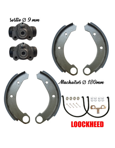 KIT DE FREINS ARRIÈRE COMPLET TOUS MODÈLES  180...