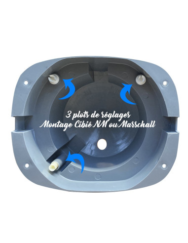 CUVELAGE DE PHARE PLASTIQUE POUR MODÈLE CIBIE...