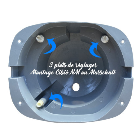 CUVELAGE DE PHARE PLASTIQUE POUR MODÈLE CIBIE NM DROIT OU GAUCHE