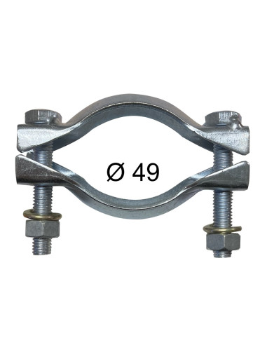 KIT COMPLET FIXATION ÉCHAPPEMENT 2CV 4 - 2CV6...