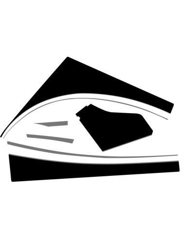 AUTOCOLLANT POUR 2CV CHARLESTON BORDEAUX OU JAUNE