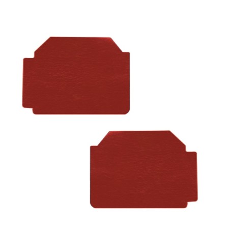 LOT DE 2 PANNEAUX AVANT ROUGE 2CV6 GRAND MODÈLE