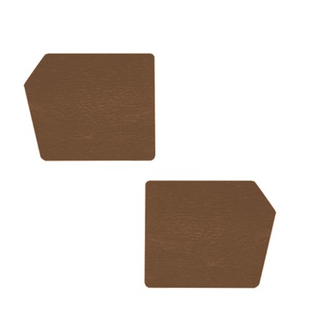 LOT DE 2 PANNEAUX ARRIÈRE MARRON 2CV6 GRAND MODÈLE