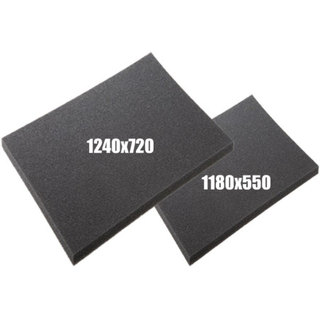 ENSEMBLE 4 MOUSSES POUR BANQUETTE AV/AR