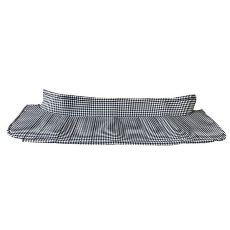 PLAGE AR 2CV TISSU PIED DE POULE SS ARMATURE