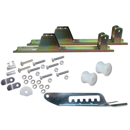 KIT DE GLISSIÈRES GRAND MODÈLE DE SIÈGE (CHAUFFEUR) AVANT GAUCHE POUR MÉHARI