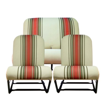 JEU DE GARNITURES TISSU BEIGE SIEGES SYM+ BANQUETTE ARRIERE