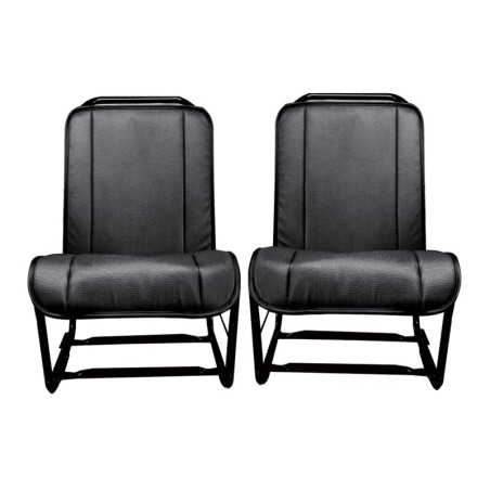 JEU GARNITURES  FOURGONNETTE G/D NOIR  PERFO