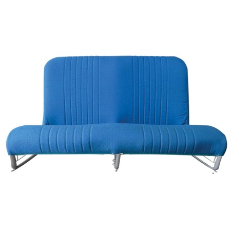 BANQUETTE AVANT NEUVE POUR  2CV TYPE AZAM EN TISSU BLEU DIAMANTÉ
