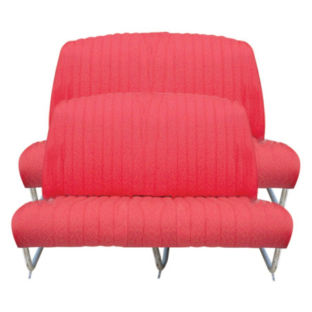 KIT BANQUETTE AVANT + ARRIERE AMI 6 ROUGE DIAMANTE
