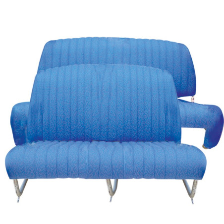 KIT GARNITURES AMI6 BREAK PLIABLE BANQUETTE AVANT + ARRIERE TISSU BLEU DIAMANTE