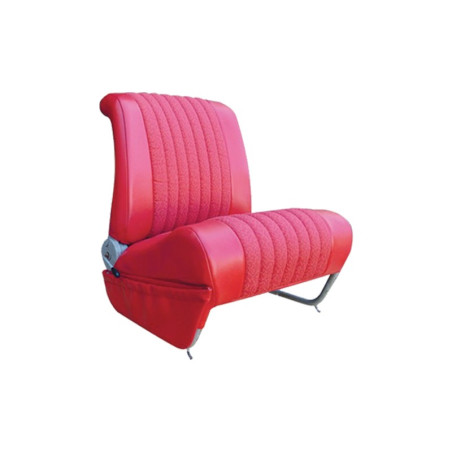 KIT GARNITURES AMI 6 BERLINE ET BREAK CLUB 2 SIEGES AVANT TISSU ROUGE DIAMANTE