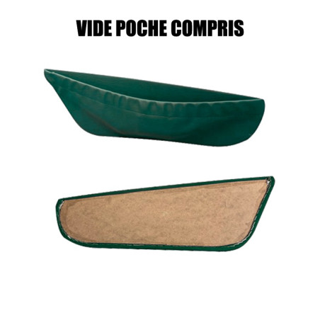 GARNITURES AMI8 CONFORT  2 SIÈGES AVANT TISSU VERT DIAMANTE