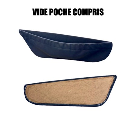 GARNITURES AMI8 CONFORT BREAK 2 SIÈGES AV.+ BANQUETTE AR. TISSU BLEU DIAMANTE
