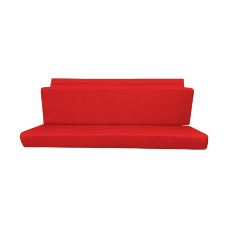 SIÈGE ARRIÈRE MÉHARI SKAÏ ROUGE SIÈGE ARRIÈRE MÉHARI SKAÏ ROUGE