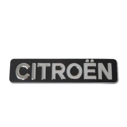 PLAQUE MONOGRAMME INOX EN RELIEF CITROEN mehari 2cv 2cv 6 dyane dyane 6 acadiane ami 6 ami 8