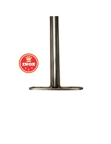 PIED DE MONTANT EN INOX