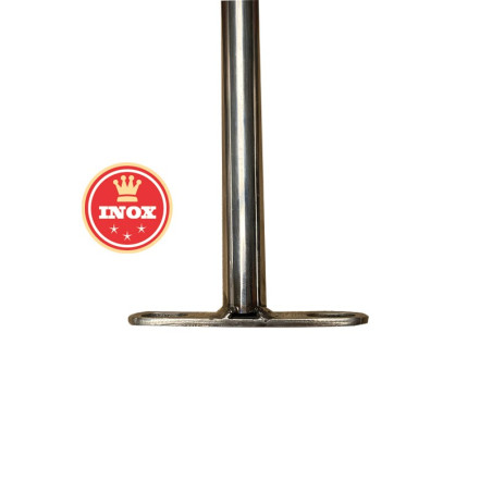 PIED DE MONTANT EN INOX