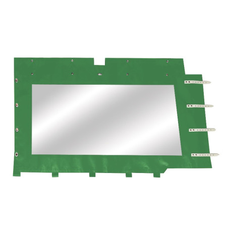 BÂCHE LATÉRALE GAUCHE MÉHARI AVANT 07/1982 VERTE