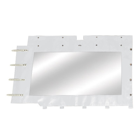 BÂCHE LATÉRALE DROITE MÉHARI AVANT 07/1982 BLANCHE