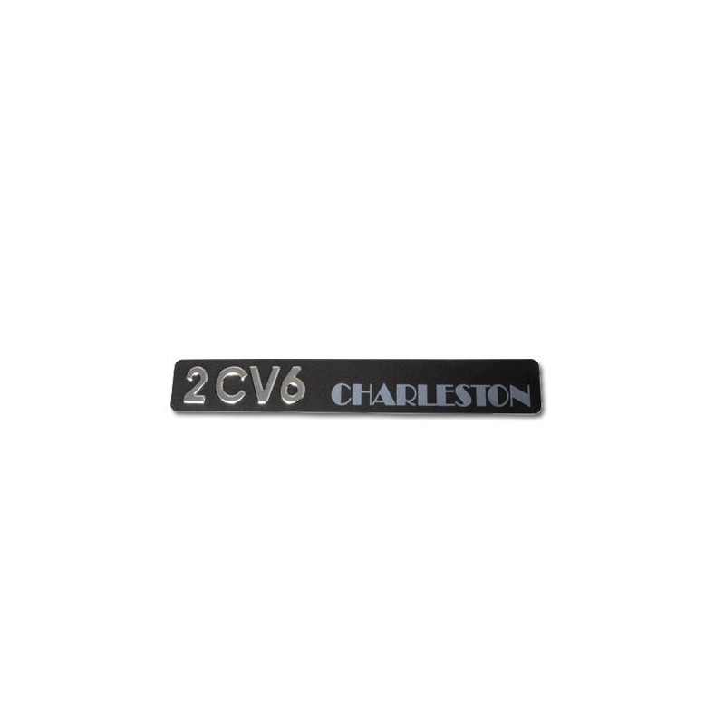 MONOGRAMME 2CV6 CHARLESTON 2cv 6