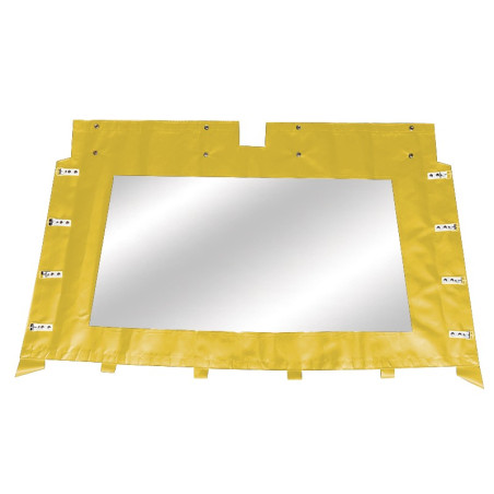 BÂCHE ARRIÈRE MÉHARI AVANT 07/1982 JAUNE