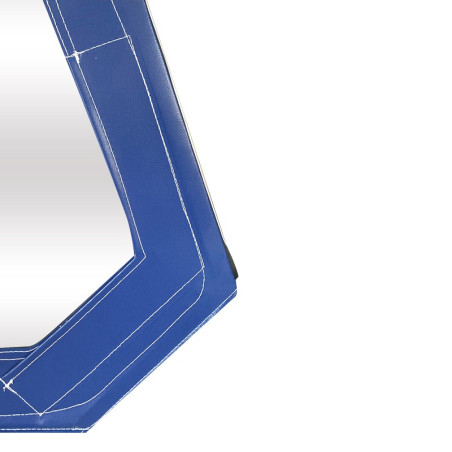 HAUT DE PORTE MÉHARI DROIT AVEC FERMETURE ÉCLAIR BLEU