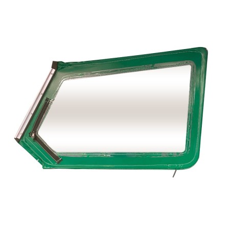 HAUT DE PORTE MÉHARI DROIT AVEC FERMETURE ÉCLAIR VERT