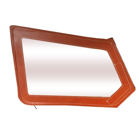 HAUT DE PORTE MÉHARI DROIT AVEC FERMETURE ÉCLAIR ORANGE