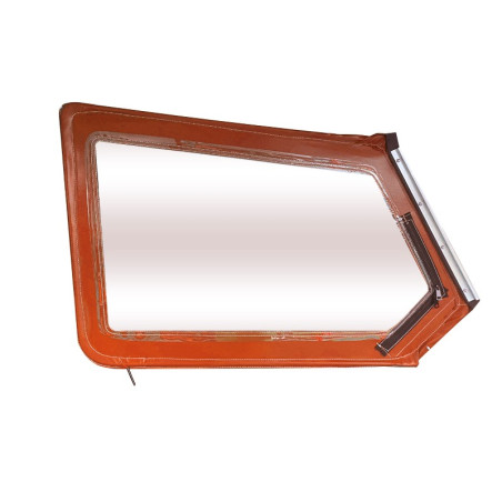 HAUT DE PORTE MÉHARI GAUCHE AVEC FERMETURE ÉCLAIR ORANGE