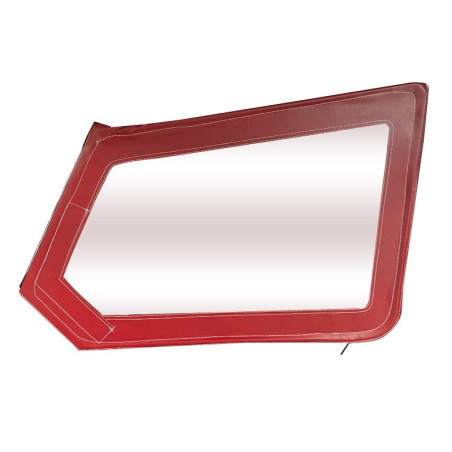 HAUT DE PORTE MÉHARI GAUCHE AVEC FERMETURE ÉCLAIR ROUGE HAUT DE PORTE MÉHARI GAUCHE AVEC FERMETURE ÉCLAIR ROUGE