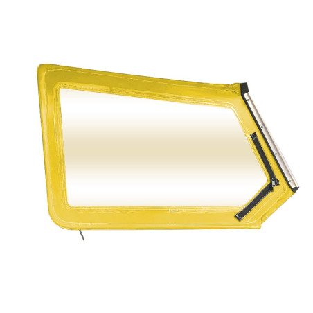 HAUT DE PORTE MÉHARI GAUCHE AVEC FERMETURE ÉCLAIR JAUNE