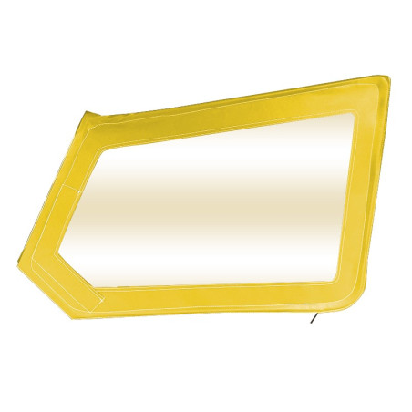 HAUT DE PORTE MÉHARI GAUCHE AVEC FERMETURE ÉCLAIR JAUNE