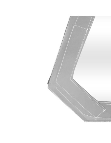 HAUT DE PORTE MÉHARI GAUCHE AVEC FERMETURE...