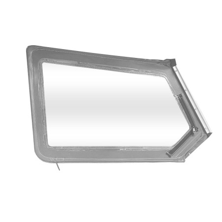 HAUT DE PORTE MÉHARI GAUCHE AVEC FERMETURE ÉCLAIR GRIS