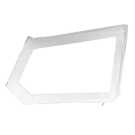 HAUT DE PORTE MÉHARI GAUCHE AVEC FERMETURE ÉCLAIR BLANC