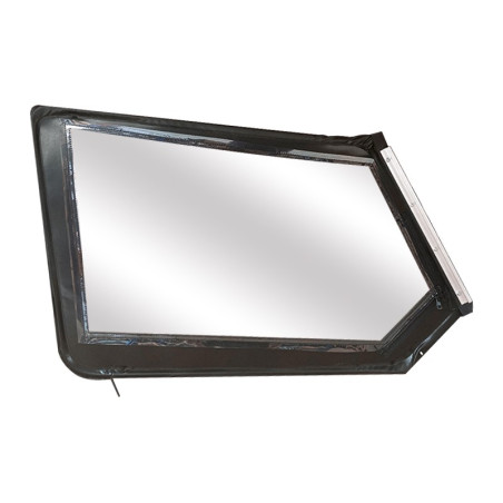 HAUT DE PORTE MÉHARI GAUCHE AVEC FERMETURE ÉCLAIR NOIR