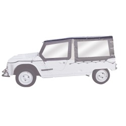 Capote supérieure. Après le 07/1982 mehari mehari 4x4