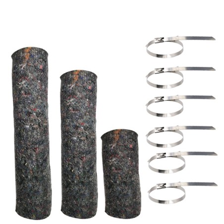 KIT COMPLET MANCHONS DE CHAUFFAGE POUR 2CV TYPE AZ