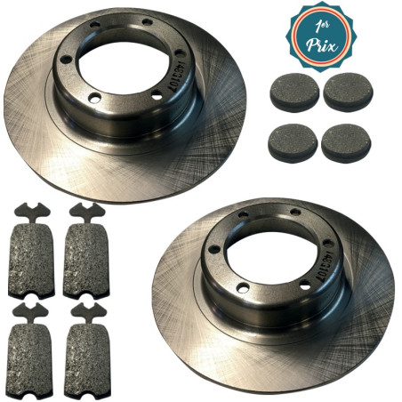 KIT FREINAGE DISQUE COMPLET (DISQUE ET PLAQUETTES)1ER PRIX mehari mehari 4x4 2cv 6 dyane 6 acadiane ami 8 KIT FREINAGE DISQUE COMPLET (DISQUE ET PLAQUETTES)1ER PRIX mehari mehari 4x4 2cv 6 dyane 6 acadiane ami 8