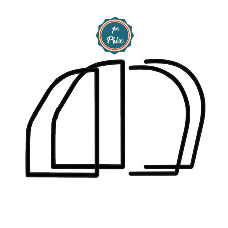 Kit 4 joints de Portes 2cv 70 ET APRES