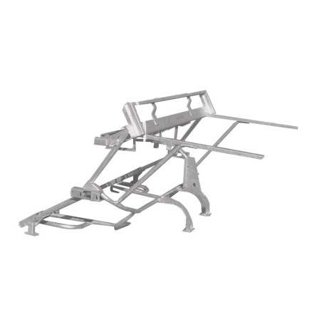 KIT DE TUBULAIRES AVANT + ARRIÈRE MÉHARI ANCIEN MODÈLE GALVANISÉ