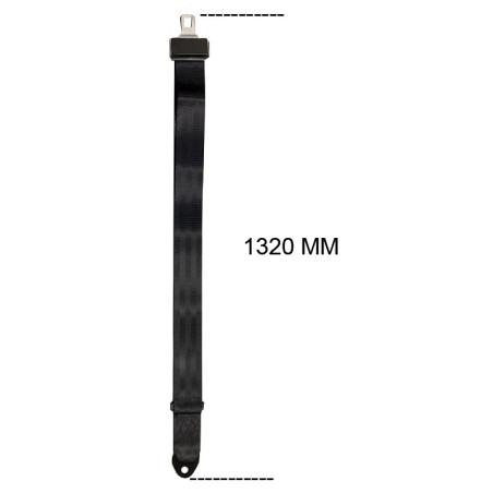 LOT DE 2 CEINTURES VENTRALE AV POUR MÉHARI  ARRIÈRE POUR 2CV